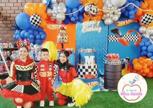 Decoración y animación temática de Hot Wheels